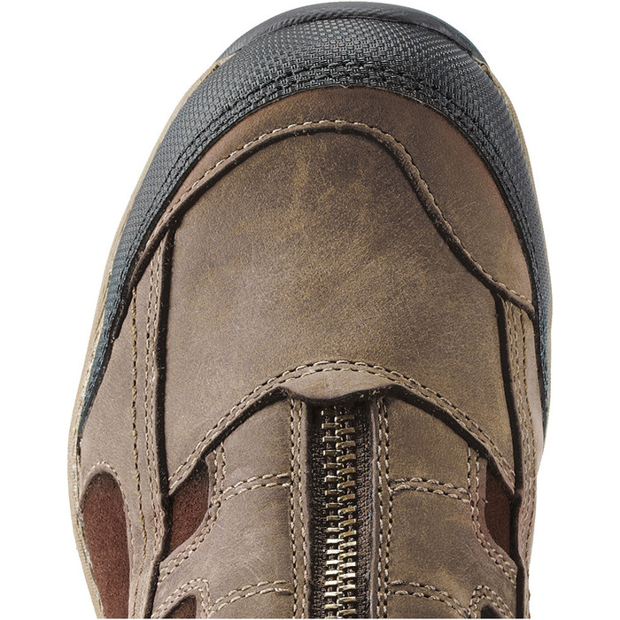 Ariat Terrain Zip H20 Paddock & Yard Boots Distressed Brown